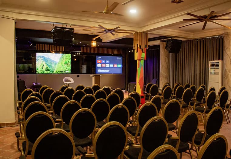 Camp Elim Africa event hall view